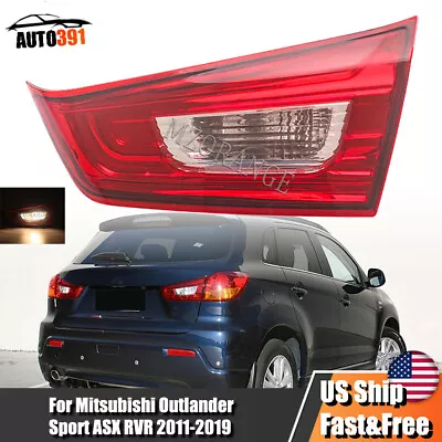 Right Inner For Mitsubishi Outlander Sport ASX RVR 2011-2019 Rear Lamp TailLight • $30.04