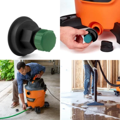 $10.99 • Buy RIDGID Hose To Drain Adapter Vacuum Cleaner Accessory Wet Dry Vacs Drain Port