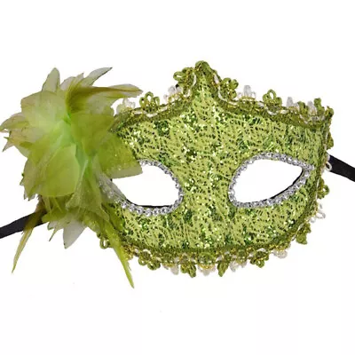  Venetian Black Christmas Halloween Costumes Lace Mask Women • $7.52