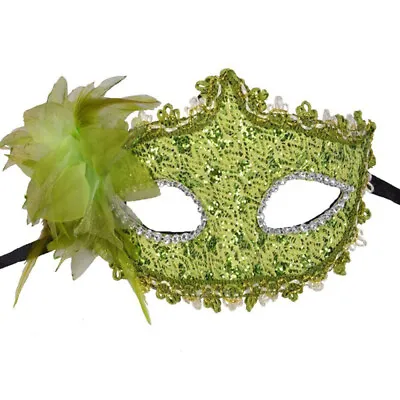 Venetian Christmas Halloween Costumes Lace Mask Women Costumes Accessories • $8.26