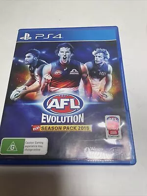 AFL Evolution Australian Sports Game Sony PlayStation 4 PS4 • $32