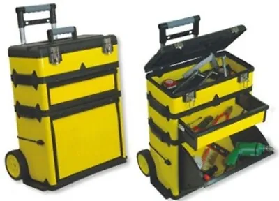 NEW Metal Rolling Workshop Tool Chest Mobile Portable Parts Storage On Wheels • $149