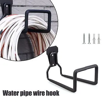 Metal Garden Hose Holder-Heavy Duty Hose Hanger Wall Water Hose Holder] K7I8 UK • £13.95