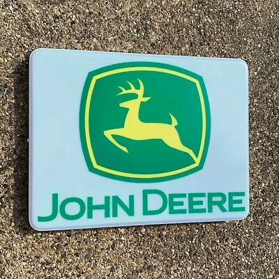 John Deere Tractor Illuminated Led Light Box Wall Garage Sign Agricultural 6930 • $223.29