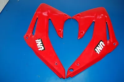 2002 02-04 Crf450r Left Right Fuel Tank Side Shroud Louvers Covers Plate  • $39.99