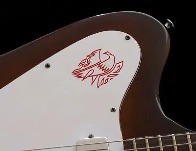 Gibson Firebird Guitar Headstock Die-Cut Vinyl Decal Logo OEM Size & Color • $24.43