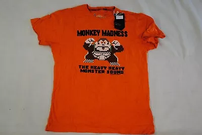 Joystick Junkies Monkey Madness T Shirt New Official Retro Vintage Video Games • £7.99