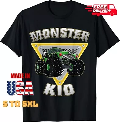 Monster Truck Kid Monster Truck Are My Jam Truck Lovers T-shirt Freeship • $25.99