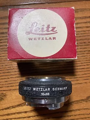 [MINT In Box] Leitz Leica Oubio 16466 M To Screw Mount Adapter For Visoflex  • $65