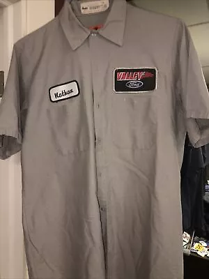 Vintage 90s Ford Mechanic  Auto Shop Men's M-SS Medium Short Sleeve • $19.99