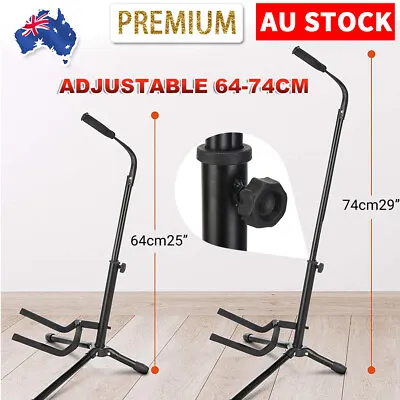 $18.95 • Buy Upgraded Guitar Stand Bass Tripod Folding Electric Acoustic Floor Holder Rack AU