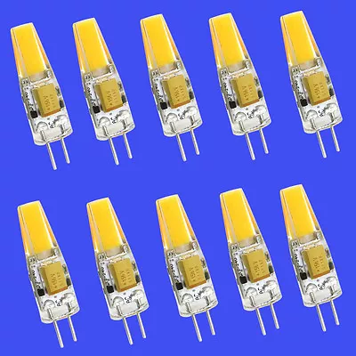 10x G4 COB 1505 LED Light Bulb 2W RV/Boat Lamp AC12V/DC12~24V Warm White 2700K H • $18.99