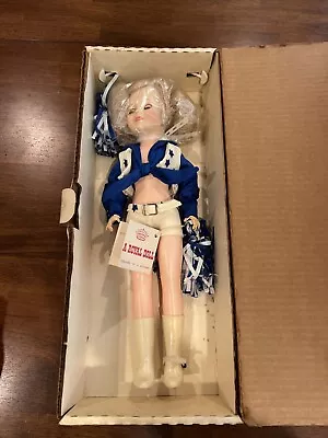 Vintage Royal House Of Dolls Dallas Cowboys Cheerleader. NIB RARE 1982 • $1.99