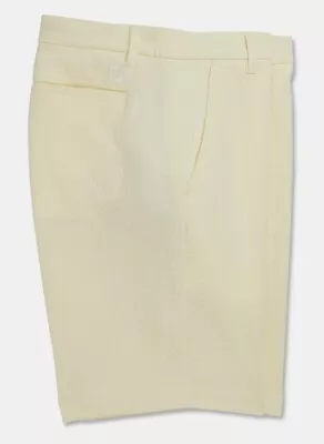 FootJoy Golf Shorts Performance Seersucker 38 X 10 Yellow NWT MSRP $95 • $44.42