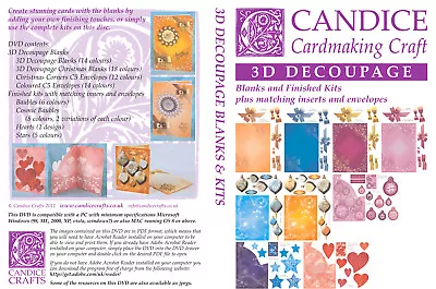 CARD MAKING DVD - 3D Decoupage • £6