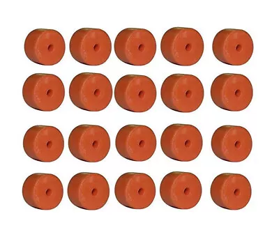20 X Wilson S2 Orange Poly Floats - Crab Dillie Float - Bulk Twenty Pack • $59.95