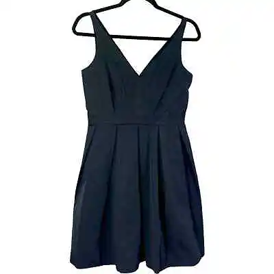 Z SPOKE X ZAC POSEN Black Pleated A-Line Mini Dress • $59.87