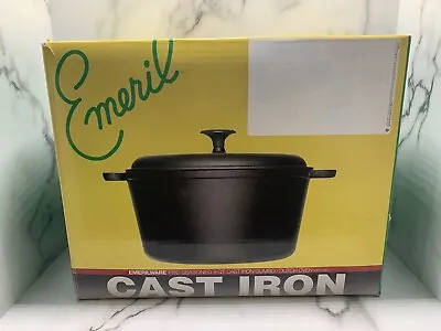 CAST IRON EMERIL 8 Quart Gumbo Dutch Oven • $89.99