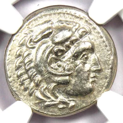Alexander The Great III Silver AR Drachm 336 BC - NGC XF - Rare Lifetime Issue • $593.75