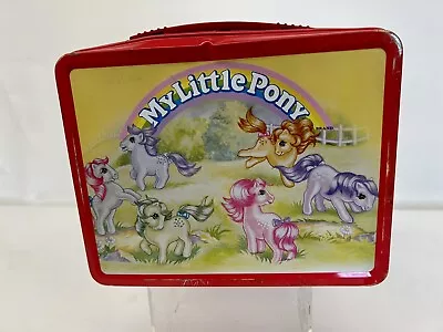 Vintage My Little Pony Metal Lunch Box 2003 Damaged As Is • $20