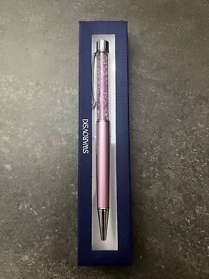 SWAROVSKI Crystalline Swan Ballpoint Pen Lilac New In Box • $19.99