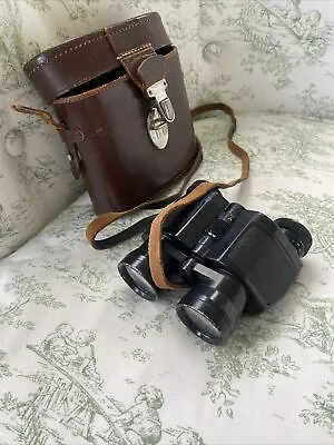 Moller And Wedel Vintage Binoculars With Genuine Leather Strap And Case • $500