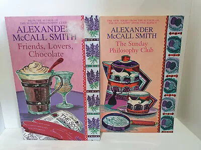 Alexander McCall Smith The Sunday Philosphy Club + Friends Lovers Chocolate • $27