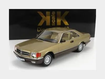 1:18 KK SCALE Mercedes Benz S-Class 500 Sec (C126) Coupe 1987 KKDC180335 Model • £73.72