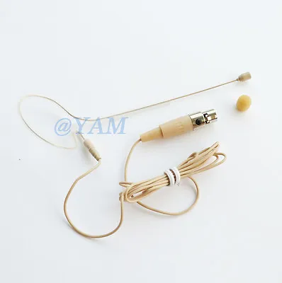 Single Hook Headset Mic YAM Skin EM1-C3Q Earset Mic For Peavey PV1 Wireless Mics • $42.80