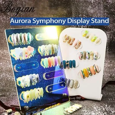 Acrylic Nail Display Board - Dust-proof Nail Tips Display Manicure Accessories 1 • $35.10