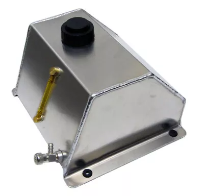 4 Quart (Qt.) Gallon Aluminum Fuel Gas Cell Tank Go Kart Snowmobile Racing Parts • $151.96