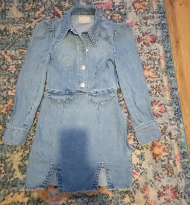 £10 • Buy ASOS Short Denim Dress Size 8