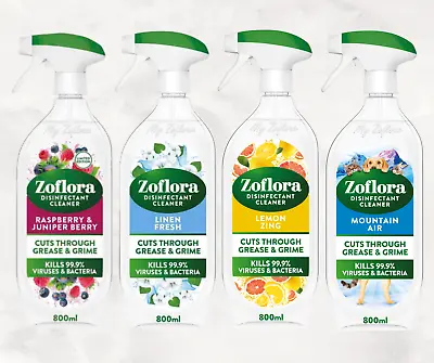 £22.95 • Buy Zoflora Surface Cleaning Spray Antibacterial Disinfectant 800ml *GREAT PRICE!*