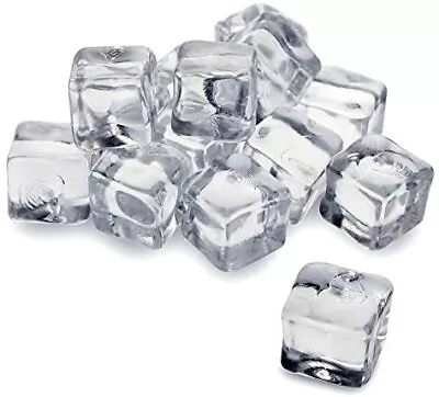 Bar@drinkstuff Artificial Acrylic Ice Cubes 1kg Bag Of 50 (Approx.) - Decorativ • £20.61