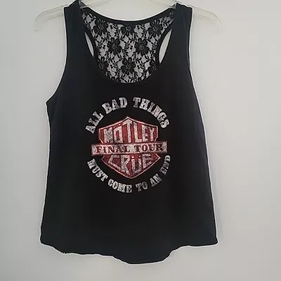 Motley Crue Tank Lace Back Ladies Official Tour Merch • $20