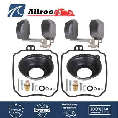$14.17 • Buy 2X Carburetor Repair Kit Rebuild Float Fit For Yamaha XVS650 V-STAR 1998-2015