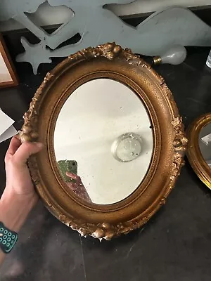 Antique Gold Gilt Mirror • $14