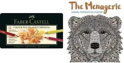 Faber-Castell Polychromos Colour Pencils And The Menagerie: Animal Portraits Co • £29.44