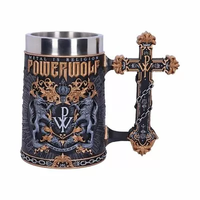 NEW Powerwolf Metal Is Religion Rock Band Tankard  MUG OFFICIAL LICENSED BOXED  • £38.75