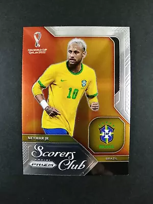 $6.95 • Buy NEYMAR JR - Scorers Club 2022 Prizm World Cup Qatar Soccer #1