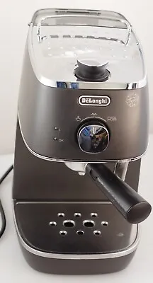 $69.63 • Buy Used Delonghi Distant Eci341 -bk Espresso Maker Coffee Machine 
