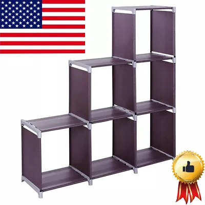 Multi Storage Cubes Modular Shelf Girds Closet Organizer Cabinet Bookcase US • $32.62