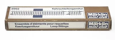 $24.95 • Buy Marklin Mini-Club 8993, Reverse Loop Fittings Kit Set, Märklin Z Scale, NOS