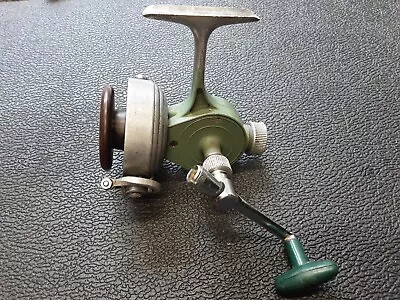 Record Spinning Reel Made In Switzerland Lightly Used Strong Bail Smooth Running • $16.50