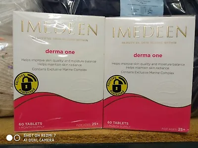 IMEDEEN DERMA ONE 120 Tablets 1 Months Supply New Boxed Sealed Expy NOV 2024 • £55