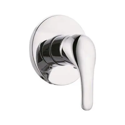 Shower Or Bath Wall Mixer Tap Round Handle Quality Chrome Watermark Certified • $31