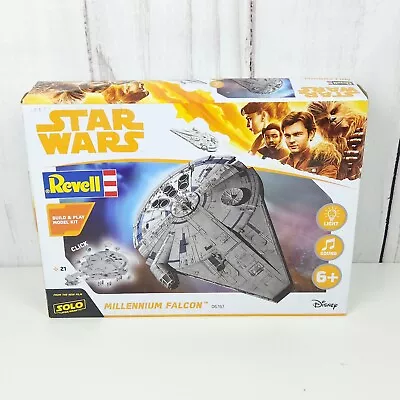 Revell Star Wars 06767 Millennium Falcon Kit 1:164 - Han Solo - New Open Box • $30