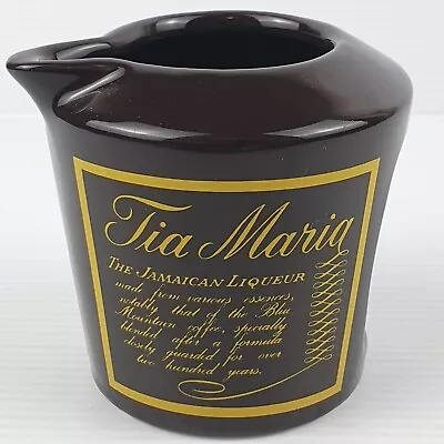 TIA MARIA Mini Jug English Wade Ceramic Jamaican Liqueur Advertising 7cm High • $21.95