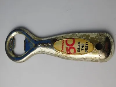 Labatts 50 Beer Bottle Opener Sells The Best! Brewery Advertising Vintage Bar • $9.60