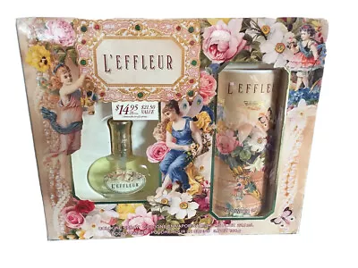 Vintage L'effleur By Coty~body Powder 1 Oz ~cologne .75 Oz ~bath Powder .5 Oz  • $100